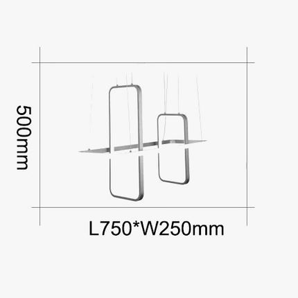 suspension moderne design pour éclairage intérieur créatif