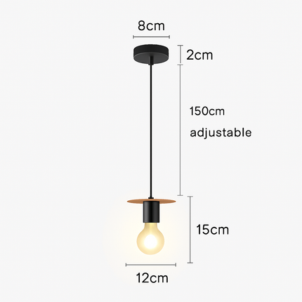 Suspension moderne en bois pour bar — LZ4X9T2