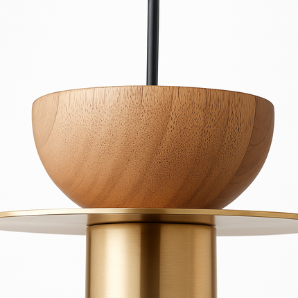 Suspension moderne en bois pour bar — LZ4X9T2