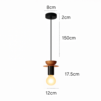 Suspension moderne en bois pour bar — LZ4X9T2
