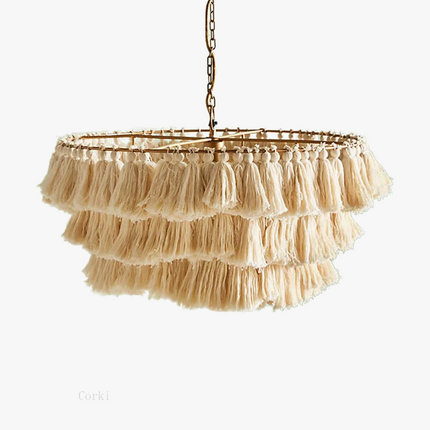 Suspension moderne en coton avec pampilles style nordique artistique — LZ4QX9