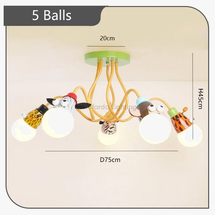 Suspension en forme de ballon pour chambre d’enfants — LZ4X9P