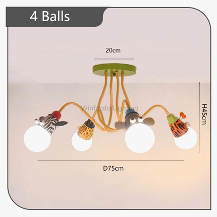 Suspension en forme de ballon pour chambre d’enfants — LZ4X9P