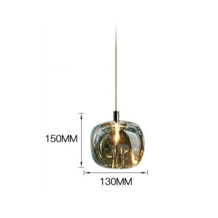 Suspension en verre moderne forme pomme Julye — LZ4D9Q2