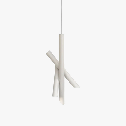 Suspension design moderne en métal avec tubes créatifs pour intérieur — LZ4X9P