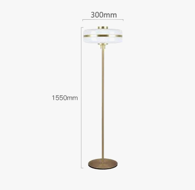 Suspension design industriel en métal doré pour intérieur — LZ4X9T2