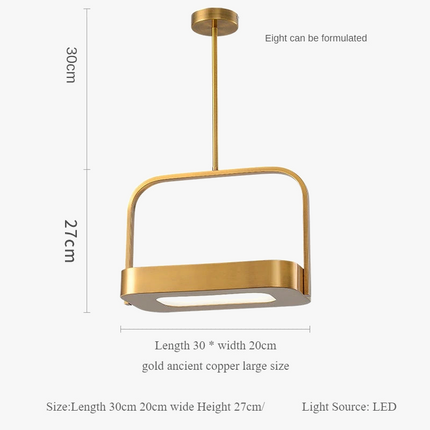 Suspension design en métal pour décoration intérieure créative — LZ4X9P
