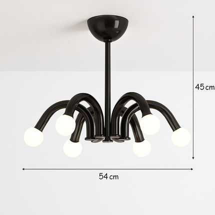 Suspension en métal au design art déco moderne — LZ4G7T9