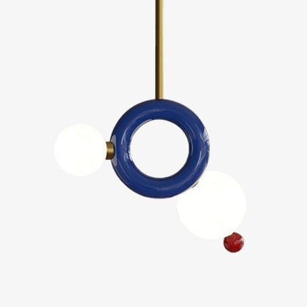 Suspension design en métal avec boules colorées Ginna — LZ4M9XQ