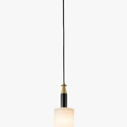 suspension moderne en pierre naturelle pour un éclairage minimaliste