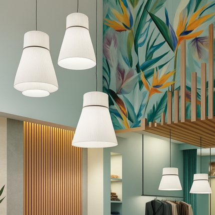 Suspension en tissu moderne pour café et restaurant — LZ4X9T2