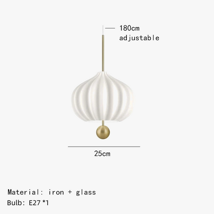 Suspension moderne en verre à câble réglable — LZ4X9P2Q