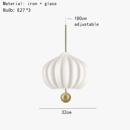 Suspension moderne en verre à câble réglable — LZ4X9P2Q