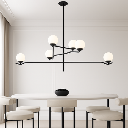 Suspension en verre moderne pour décoration intérieure élégante — LZ4X9P