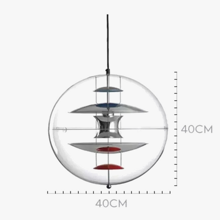 Suspension design danois globe terrestre en PVC moderne — LZ4X9Q