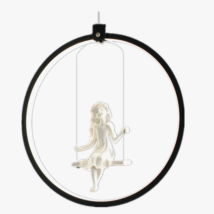 Suspension ronde LED acrylique moderne pour hôtel — LZ4X9QJ
