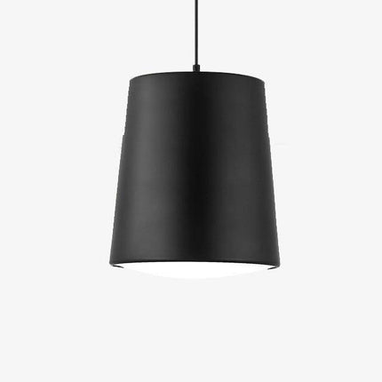 Suspension LED cylindrique en aluminium coloré moderne — LZ4XJ9