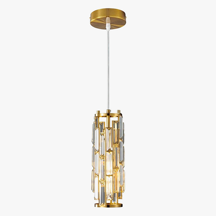 Suspension moderne à 3 lumières en cristal noir et chrome réglable — LZ4X9P