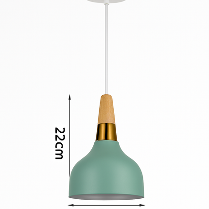 Suspension aluminium style nordique rétro pour intérieur design — LZ7D9X