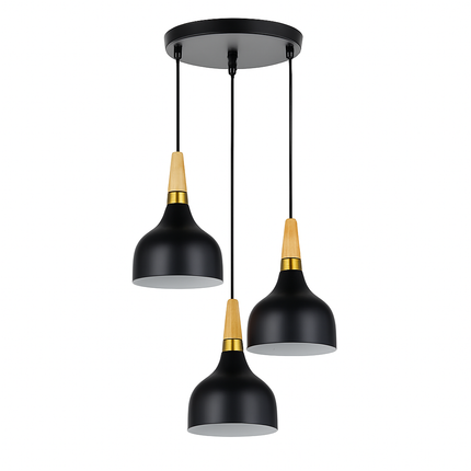 Suspension aluminium style nordique rétro pour intérieur design — LZ7D9X