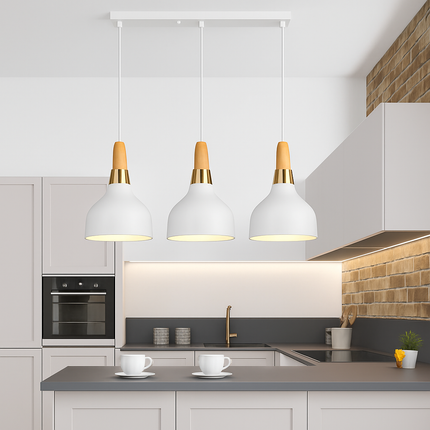 Suspension aluminium style nordique rétro pour intérieur design — LZ7D9X