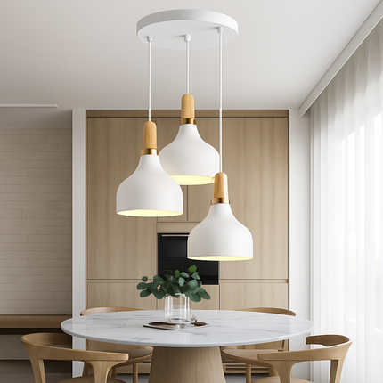Suspension aluminium style nordique rétro pour intérieur design — LZ7D9X