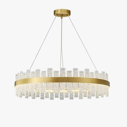 Suspension nordique en verre cristal au design moderne et élégant — LZ4X9P