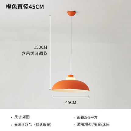 Suspension LED design macaron style nordique pour intérieur — LZ4X9T2