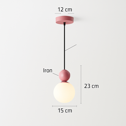 Suspension moderne en verre pour comptoir de café et bar — LZ4P7X