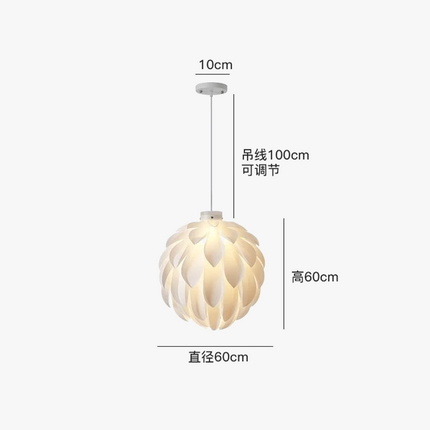 Suspension créative en acrylique style nordique moderne — LZ4X9B