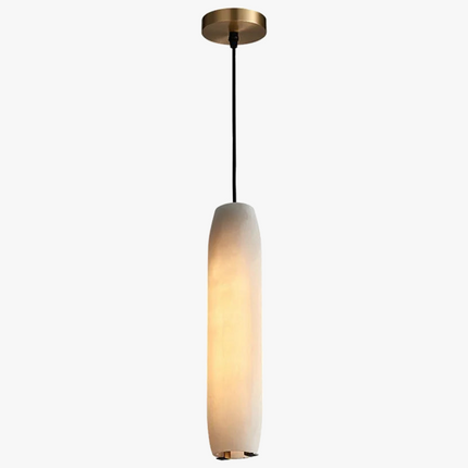 Suspension moderne en marbre naturel et laiton avec câble réglable — LZ4D9XQ