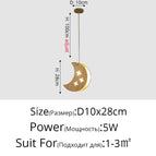 Style B D10x28cm / 3 couleurs sans télécommande