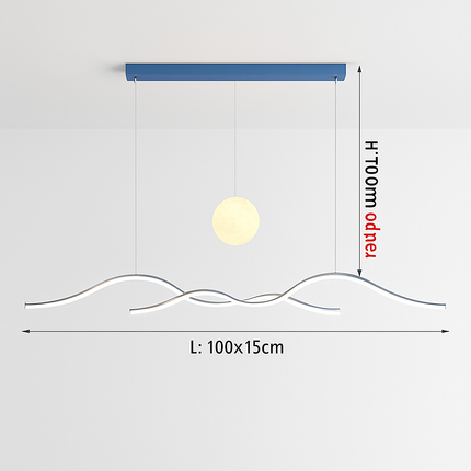 Suspension minimaliste au design moderne pour restaurant — LZ4X9P