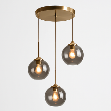 Suspension LED moderne en verre style nordique pour intérieur — LZ4D7Q9