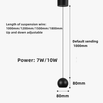 Suspension nordique simple pour café et bar — LZ4X9M