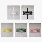 Jaune D30cm / Blanc froid