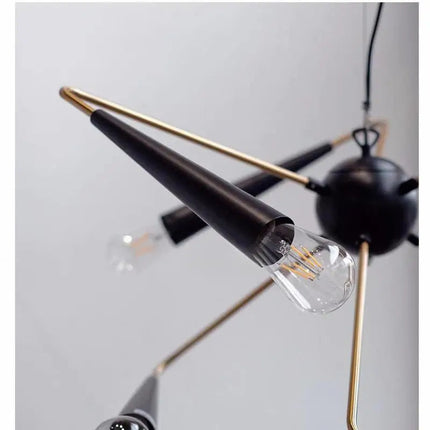 suspension nordique design industriel éclairage moderne pour intérieur