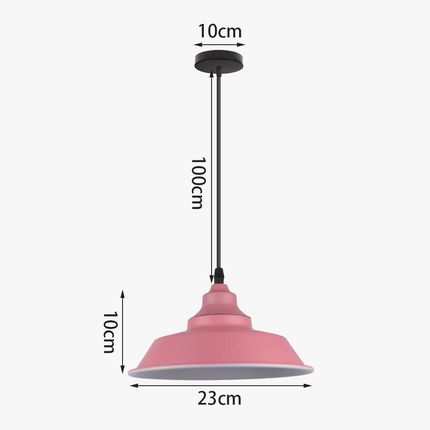 Suspension nordique rétro en aluminium pour éclairage intérieur — LZ4QX7