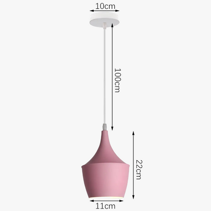 Suspension nordique rétro en aluminium pour éclairage intérieur — LZ4QX7