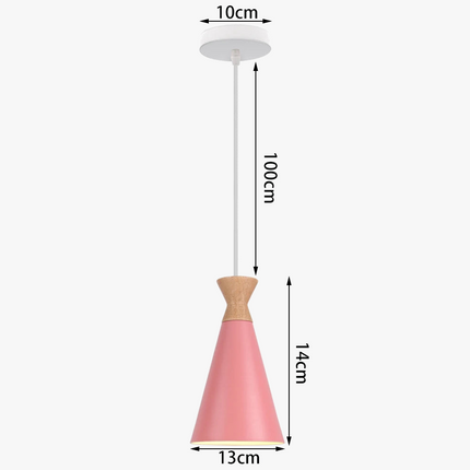 Suspension nordique rétro en aluminium pour éclairage intérieur — LZ4QX7
