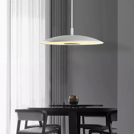 suspension nordique en fer design led pour intérieur élégant