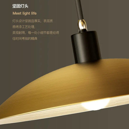 Suspension nordique en laiton pour décoration de luxe — LZ4X9T1