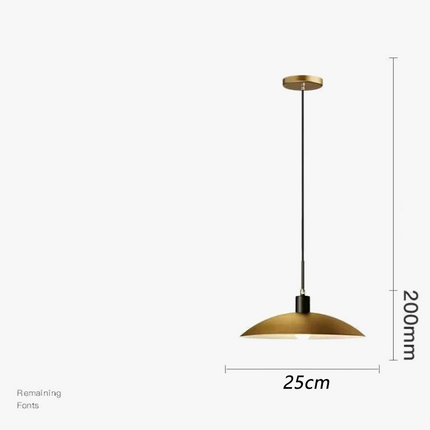 Suspension nordique en laiton pour décoration de luxe — LZ4X9T1