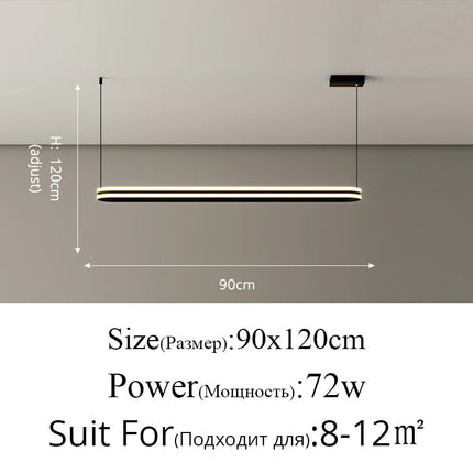 Suspension nordique en métal pour intérieur moderne et élégant — LZ4XJ9