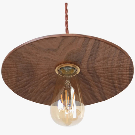 Suspension nordique sculptée à la main en noyer noir — LZ4X9P2