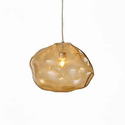 Suspension en verre au design nuage nordique — LZ4X9P
