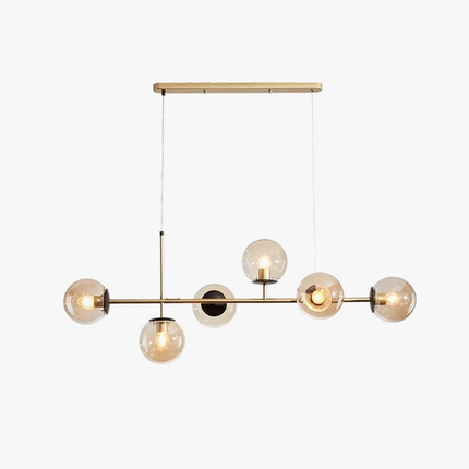 Suspension nordique en verre pour salon contemporain — LZ4XJ9