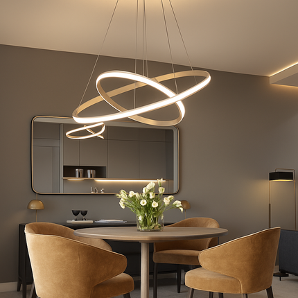 Suspension LED style nordique pour décoration intérieure moderne — LZ4X9P
