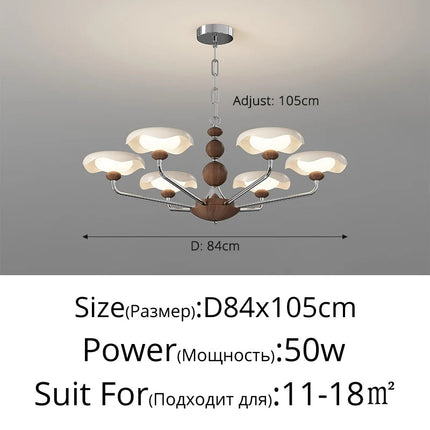 suspension nordique moderne pour éclairage intérieur élégant