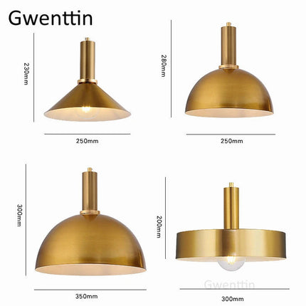 Suspension nordique au design épuré pour décoration industrielle — LZ4J9M